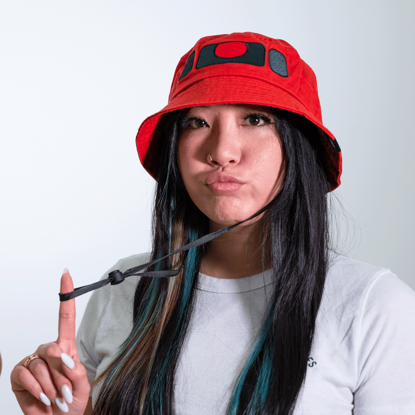 Red Comet Bucket Hat