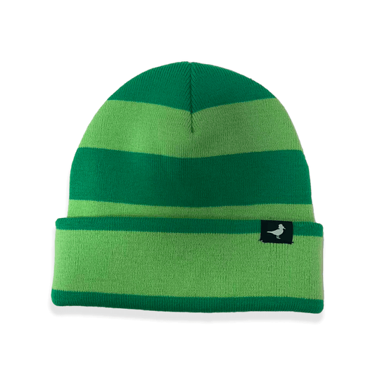 Steve Stripe Cuff Knit Beanie