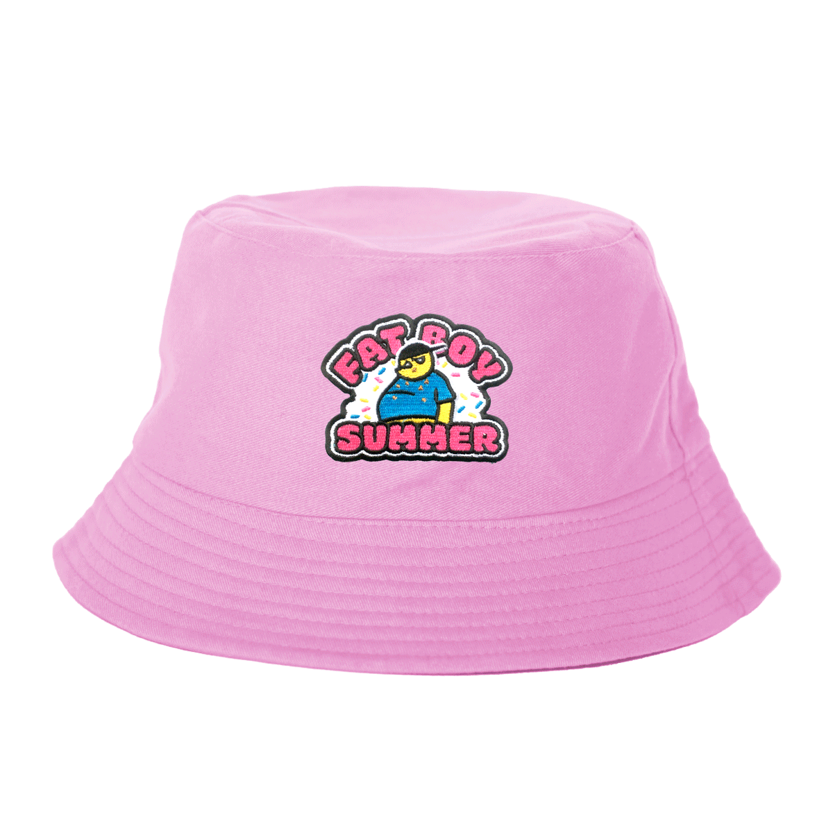 Light Pink Fat Boy Summer Bucket Hat – Bucket Hat Forever