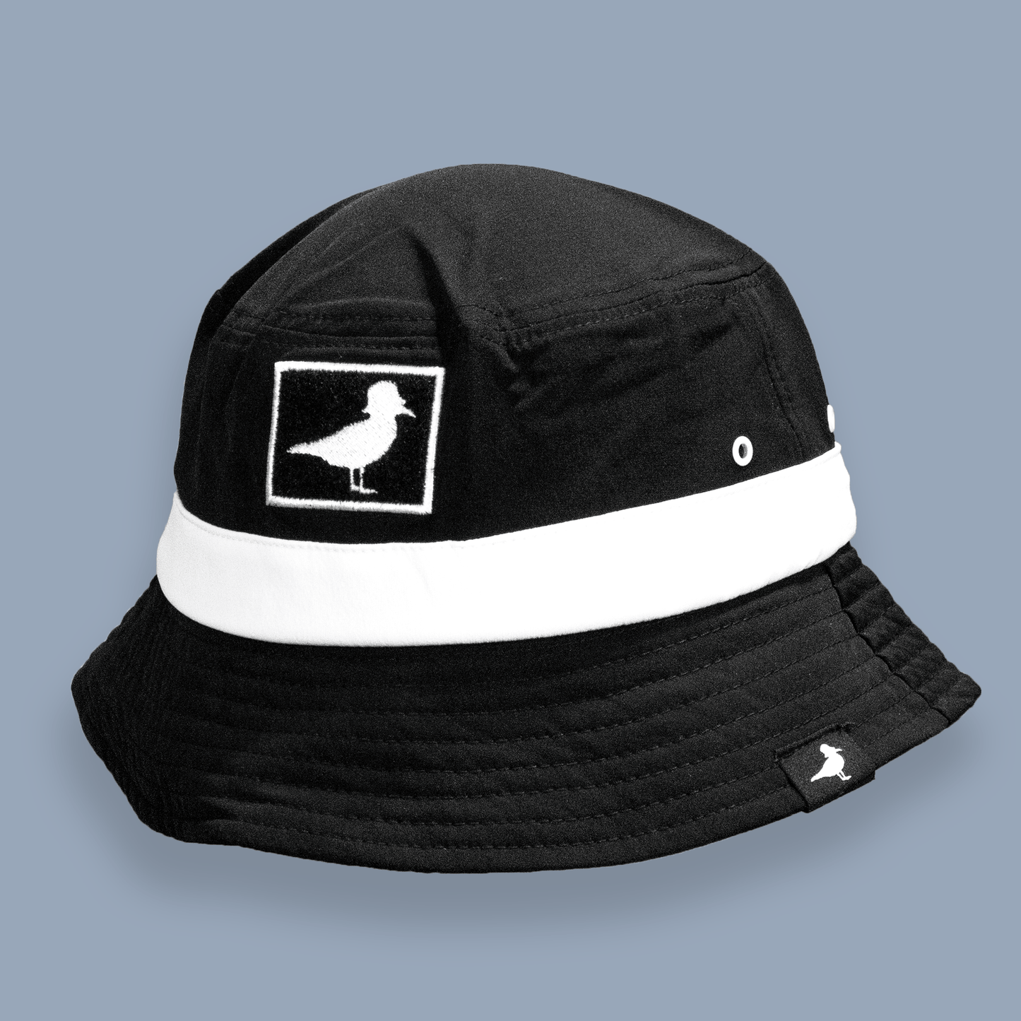Black and White Forever Adjustable Bucket Hat