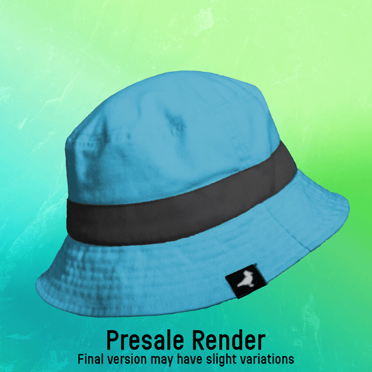 Bubbly Blue Bucket Hat