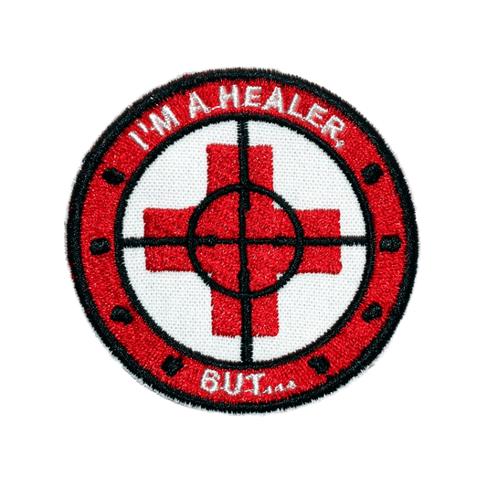 I'm a Healer But 2.5' Embroidered Patch