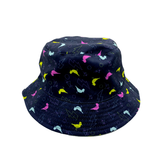 Retro Arcade Burd Bucket Hat